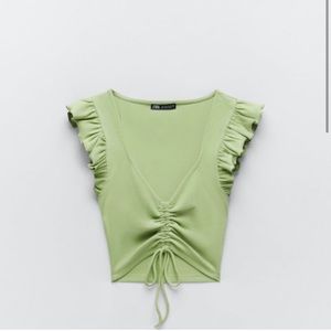 Zara Green shirt